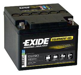 Batterie plomb etanche gel EXIDE Equipment GEL ES290 (290Wh) 12V 25Ah M5-M photo du produit