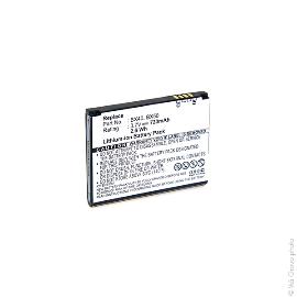 Batterie téléphone portable pour Motorola 3.7V 720mAh photo du produit