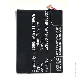 Batterie téléphone portable pour BlackBerry 3.8V 3000mAh photo du produit