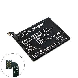 Batterie téléphone portable pour Alcatel 3.85V 2400mAh photo du produit