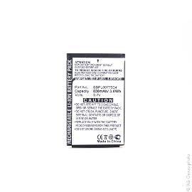 Batterie téléphone portable pour LG 3.7V 830mAh photo du produit