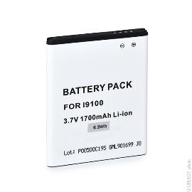 Batterie téléphone portable pour Samsung Galaxy S2 3.7V 1700mAh photo du produit