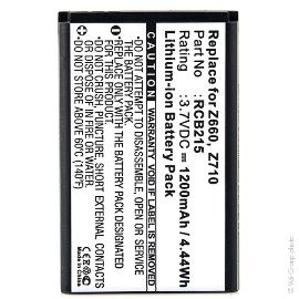 Batterie téléphone portable pour Doro / Media-Tech 3.7V 1200mAh photo du produit