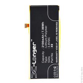 Batterie téléphone portable pour Saga 3.8V 2100mAh photo du produit