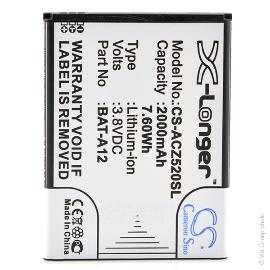 Batterie téléphone portable pour Acer 3.8V 2000mAh product photo