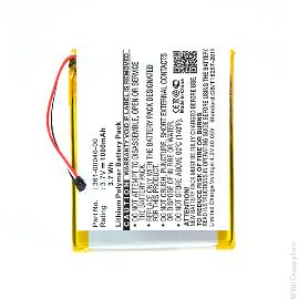 Batterie GPS 3.7V 1000mAh photo du produit