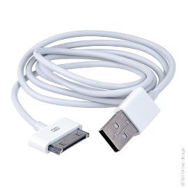 Câble USB pour iPhone 3, 4 et iPad photo du produit