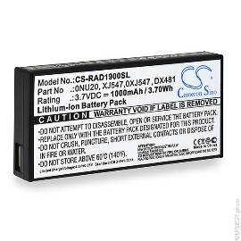 Batterie ordinateur portable compatible DELL 3.7V 1000mAh photo du produit