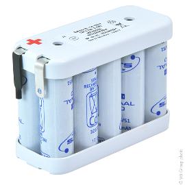 Batterie Nicd 10x AA VRE 10S1P ST2 12V 700mAh T2 photo du produit
