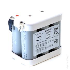 Batterie eclairage secours 5x F YU 5S1P ST2 6V 7Ah product photo