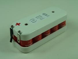 Batterie Nicd 10-2/3A 12V 700mAh T2 photo du produit