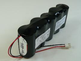 Batterie alcaline 5x LR20 5S1P ST1 F180 7.5V 19.76Ah JST photo du produit