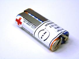 Batterie Nimh 2x AAA 2S1P ST1 2.4V 800mAh S product photo