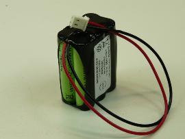 Batterie Nimh 6x AAA NX 6S1P ST2 7.2V 800mAh Molex photo du produit