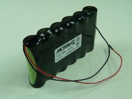 Batterie Nimh 6x AA NX 6S1P ST1 7.2V 1.7Ah Fils photo du produit