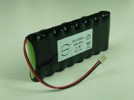 Batterie Nimh 8x AA NX 8S1P ST1 9.6V 2Ah MOLEX photo du produit