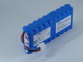 Batterie médicale rechargeable 20x AA 20S1P ST6 24V 1600mAh Molex photo du produit