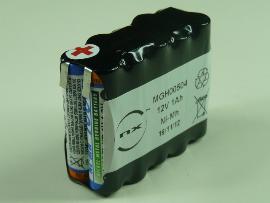 Batterie Nimh 10x AAA 10S1P ST2 12V 800mAh T2 photo du produit