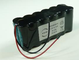 Batterie Nimh 12x 4/5A 6S2P ST2 7.2V 4300mAh Fils photo du produit
