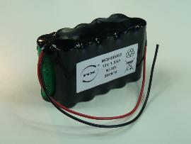 Batterie Nimh 10x AA 10S1P ST6 12V 1500mAh F150 photo du produit