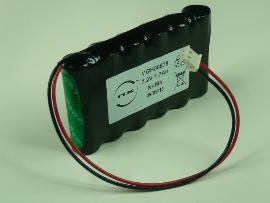 Batterie Nimh 6x AA 6S1P ST1 7.2V 2Ah Molex photo du produit