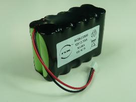 Batterie Nimh 10x AA 10S1P ST2 12V 2000mAh XHP photo du produit