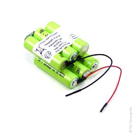 Batterie Nimh 6x AA 6S1P ST1 7.2V 2.5Ah F100 photo du produit