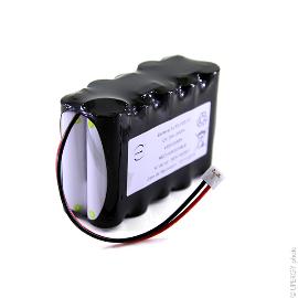 Batterie Nimh 10x AA  10S1P ST2 12V 2Ah JST photo du produit