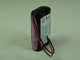 Batterie Li-Ion 2x 18650 2S1P ST1 7.2V 2.6Ah F100 photo du produit