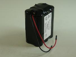 Batterie Li-Ion 6x 18650 3S2P ST2 10.8V 7Ah F100 photo du produit