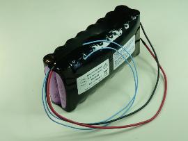 Batterie Li-Ion 16x 18650 4S4P ST2 14.4V 10.4Ah F300 photo du produit