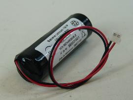 Batterie lithium 1x LS14500 1S1P F150 3.6V 2.6Ah JST product photo