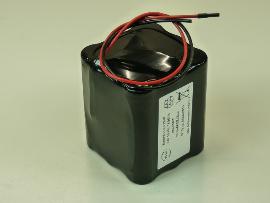 Batterie Li-Ion 9x INR-18650-26HPA 2S4P ST2 7.2V 10.4Ah F200 photo du produit