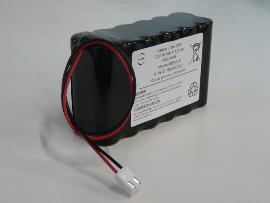 Batterie Li-Ion 12x 18650 2S6P ST2 7.2V 15.6Ah JST VH photo du produit