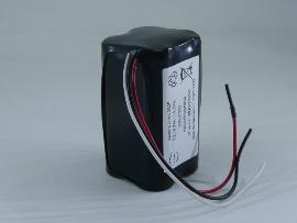 Batterie Li-Ion 4x 18650 2S2P ST2 7.2V 6.7Ah - 22AWG + NTC 10K photo du produit
