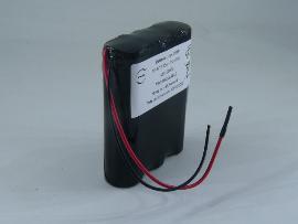 Batterie Li-Ion 3x 18650 3S1P ST1 10.8V 3.35Ah - 22AWG photo du produit