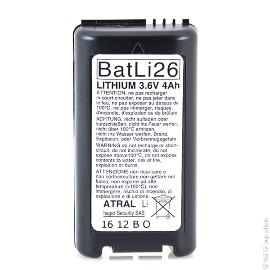 Batterie systeme alarme DAITEM BATLI26 3.6V 4Ah photo du produit