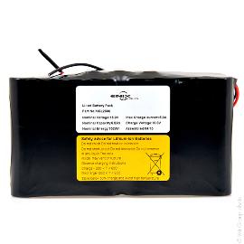 Batterie Li-Ion 4S1P MP176065 xlr 99.28Wh 14.6V 6.8Ah Wires photo du produit