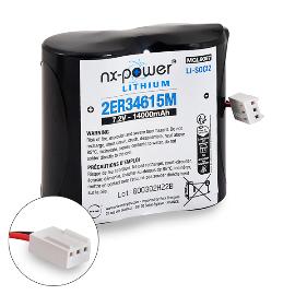 Batterie systeme alarme BATLI02 7.2V 13Ah Molex product photo
