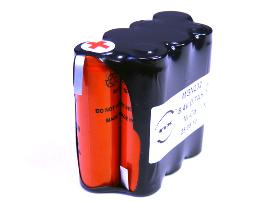 Batterie Nicd 7x AA VRE 7S1P ST7 8.4V 0.7Ah T2 photo du produit