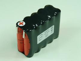 Batterie Nicd 10x AA VSE 10S1P ST2 12V 0.94Ah T2 photo du produit