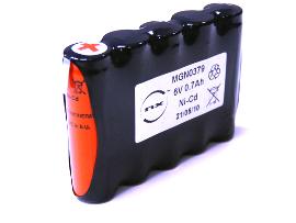 Batterie Nicd 5x AA VRE 5S1P ST1 6V 700mAh HBL photo du produit