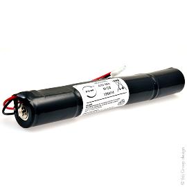 Batterie eclairage secours 4x D VNT 4S1P ST4 4.8V 4.2Ah Molex photo du produit