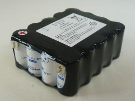 Batterie Nicd 20x CsSAFT 20S1P ST2 24V 1300mAh T2 photo du produit