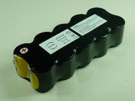 Batterie Nicd 10x 1/2D 10S1P ST2 12V 2500mAh T2 photo du produit