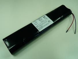 Batterie Nicd 10x D HD 10S1P ST5 12V 5000mAh Fils photo du produit