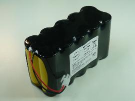 Batterie eclairage secours 10x F 10S1P ST2 12V 7000mAh AMP photo du produit