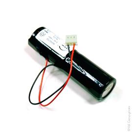 Batterie eclairage secours 2x SC VNT 2S1P ST4 2.4V 1.6Ah Molex photo du produit