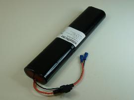 Batterie Nicd 10x D 10S1P ST5 12V 5Ah fast photo du produit
