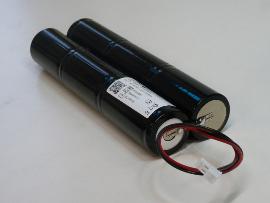 Batterie médicale rechargeable 6x D 6S1P ST5 F250 7.2V 4.5Ah CON photo du produit